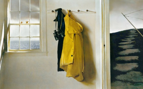 Andrew wyeth squall 22x30 - andrew,